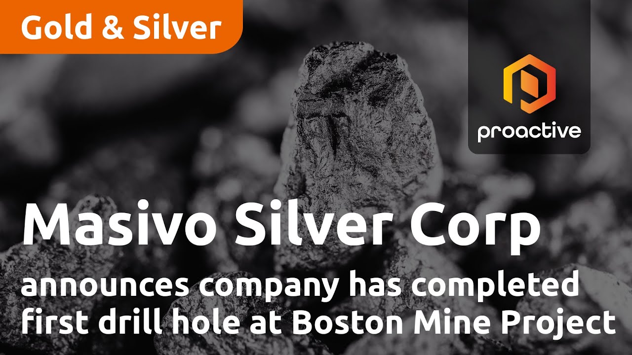 Masivo Silver Corp announces company has completed first drill hole at Boston Mine Project