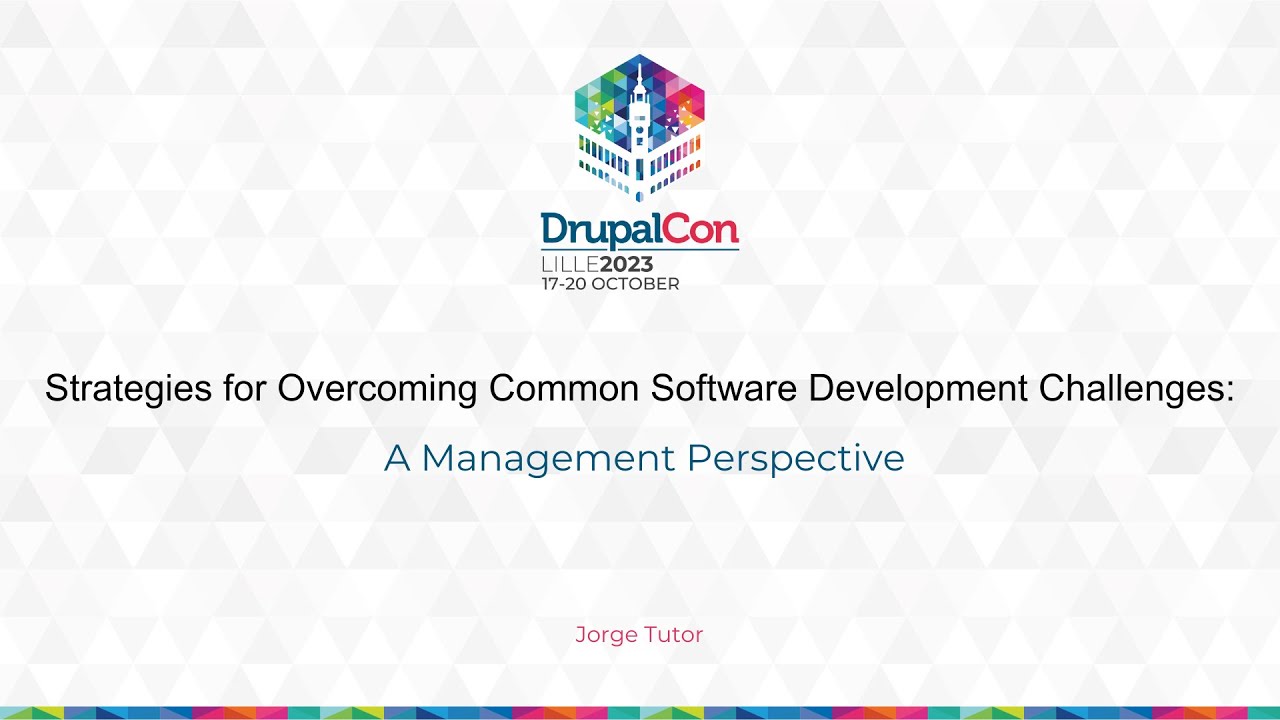 Strategies for Overcoming Common Software Development Challenges: A Management Perspective