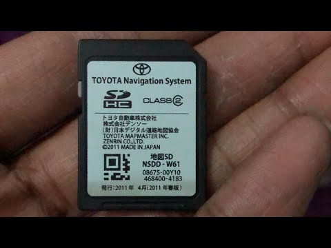 Thumbnail for Probox toyota NSDD W61 Sd map card - latest version by Toyota, Toyota Probox, Car