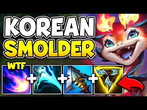 THIS KOREAN SMOLDER BUILD IS ABSOLUTELY TERRIFYING! (LATE GAME MONSTER)