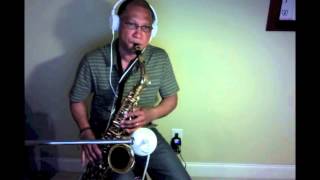 Barry Manilow - Somewhere in the Night - (saxophone cover)