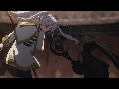 Frieren & Fern vs Frieren | Full Fight