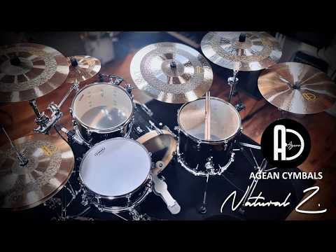 Agean Cymbals 21" Natural Z Medium Crash image 5
