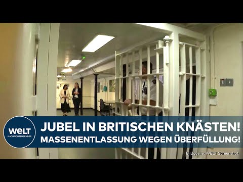 Video Thumbnail: GROßBRITRANNIEN: Knäste zu voll! London plant Massenentlassung tausender Häftlinge!