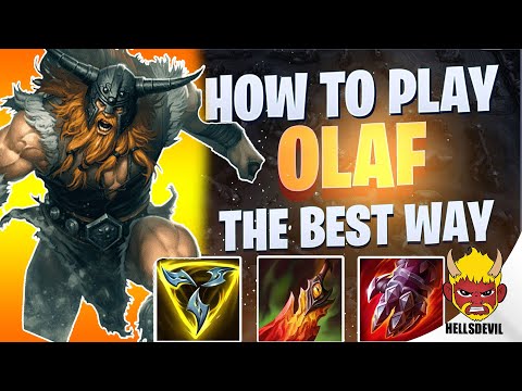 WILD RIFT | How To Play Olaf The BEST Way! | Challenger Olaf Gameplay | Guide & Build