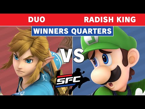 Smash Fight Club 211 - Duo (Link) Vs. PRN | Radish King (Luigi) Winners Quarters - Smash Ultimate