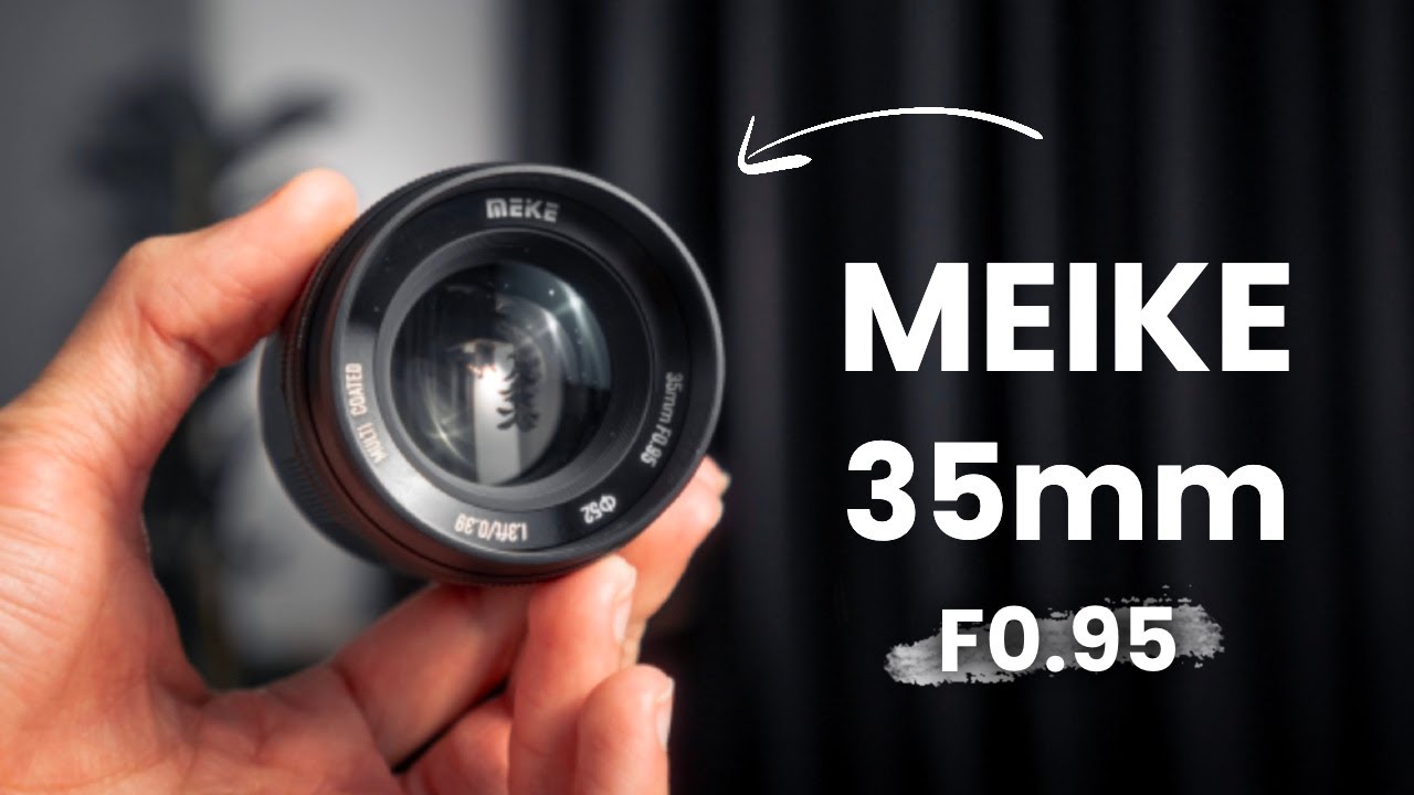 A lente MAIS CLARA que já usei - Review MEIKE 35mm F0.95