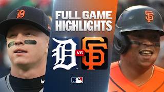 TIGERS vs. GIANTS: Official Full Game Highlights (August 7) | 2026 MLB Season
