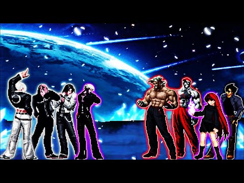 Orochi Hero Team VS Bloodedge Kyo Team [Tony VS Christian Mugen] Tournament Match 2 [KOF MUGEN]