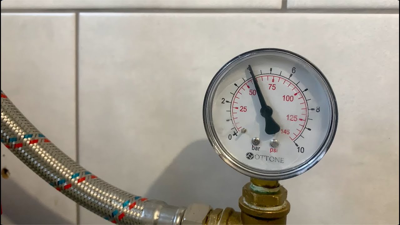 Ciśnienie w instalacji wodnej i ogrodowej w domu