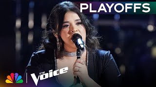 Mafe Gives a TOUCHING and HEARTWARMING Performance of Someone Like You | The Voice Playoffs | NBC