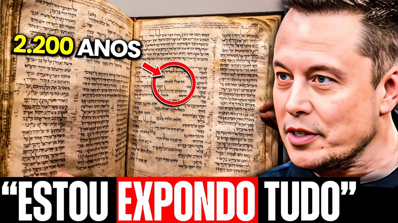 Elon Musk: "Eu Mostro o Pergaminho Original de 2200 Anos Que Revela a Chocante Verdade Sobre Jesus!"