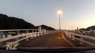 preview picture of video 'VirtualNZ: Driving onto the ferry Aratere in Picton'