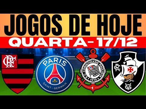 🏆FINAL DO MUNDIAL DE CLUBES  E FINAL DA COPA DO BRASIL NOS JOGOS DE HOJE QUARTA-FEIRA 17/12/2025