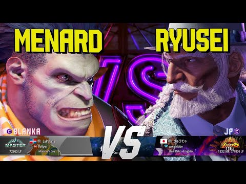 SF6 ⚡ MenaRD (Blanka) vs Ryusei (JP) ⚡ Street Fighter 6 High Level Gameplay