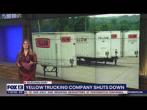 Yellow Trucking Company shuts down