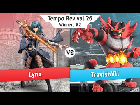 Tempo Revival 26 - Lynx (Byleth) Vs. TravishVII (Incineroar) - WR2 - Smash Ultimate
