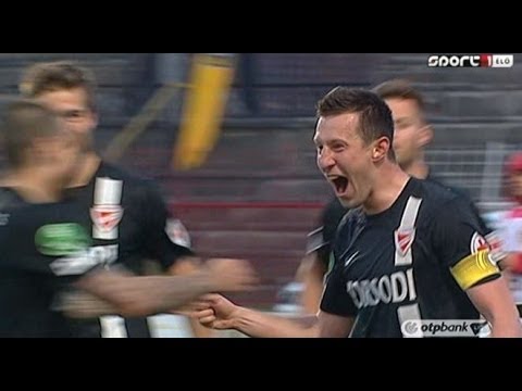 Elek Ákos gólja a DVTK - Kaposvári Rákóczi FC mérkőzésen