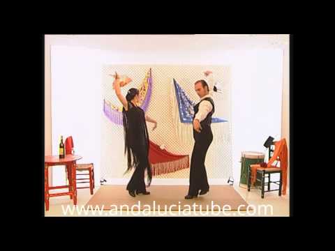 Aprenda a bailar sevillanas. La primera.