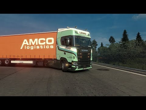 Koblenz(D) to Basel(CH) - Euro Truck Simulator 2 - Promods 2.25 - Scania S High Roof