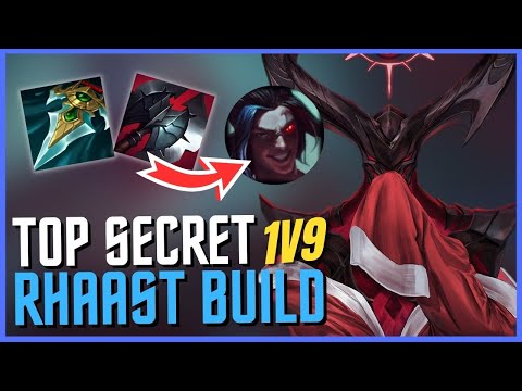 *TOP SECRET* MY NEW 1V9 RED KAYN BUILD AND HOW TO PLAY IT!