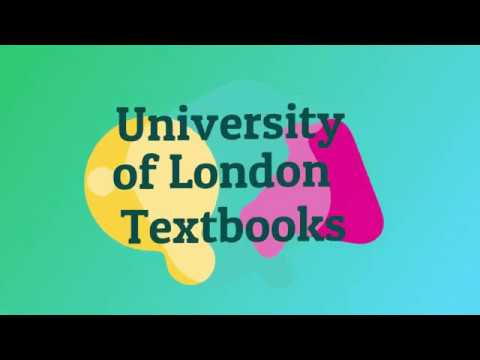 University of London Textbooks - EMFSS Course Specific Textbooks