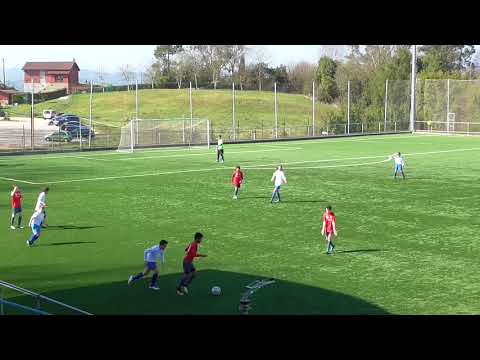 INFANTILES - LOS ARCOS - MOSCONIA 24-2-2018 mejores momentos y goles, 7 a 0