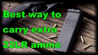 BEST way to carry 22LR or other rimfire ammo Catch22