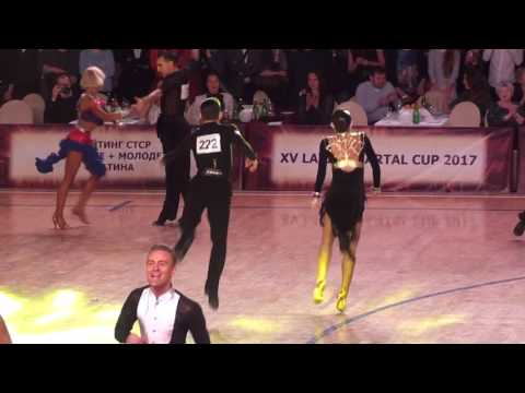 Latin Kvartal Cup 2017 World Open Latin 1/4 Jive Ayan Zhumatayev - Didar Atmaja