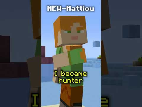 When Ninjaxx and Nino meet again |  Minecraft Short Animation (meme)
