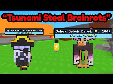 NEW TSUNAMI Steal Brainrot Update Bloxd.io