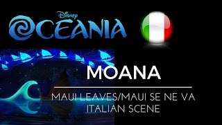 Moana  - Maui leaves (Italian) Oceania - Maui se ne va (ITA)