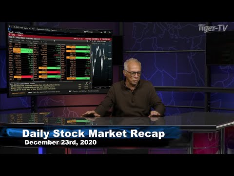 December 23rd, Daily Stock Market Recap with Tom O'Brien - 2020