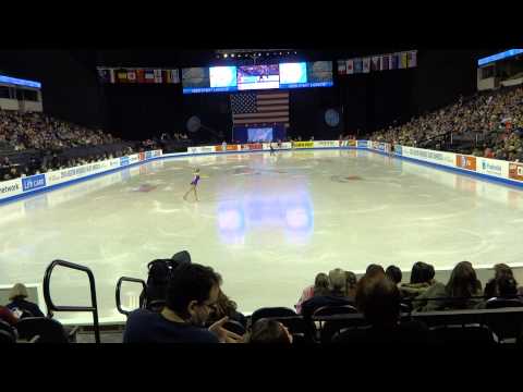 2014.10.25 - Skate America Ladies Short Program Warm Up