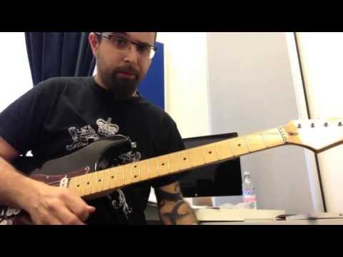 Pentatonic & modal tricks - Lesson 4 Solo (Dorian) rehearsal