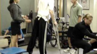 walking with crutches part 1