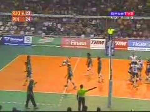 1º E 2º SETS - REXONA 3 X 2 PINHEIROS SUPERLIGA 07/08