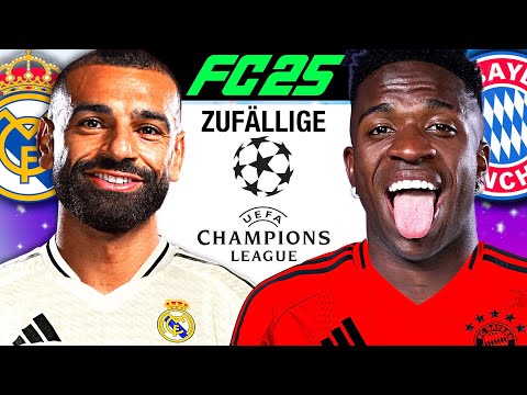 CHAMPIONS LEAGUE - aber ALLE KADER sind ZUFÄLLIG! 👀😂
