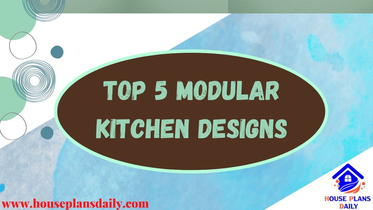 Top 5 Small Modular Kitchen Designs | Low-cost Interior Designs