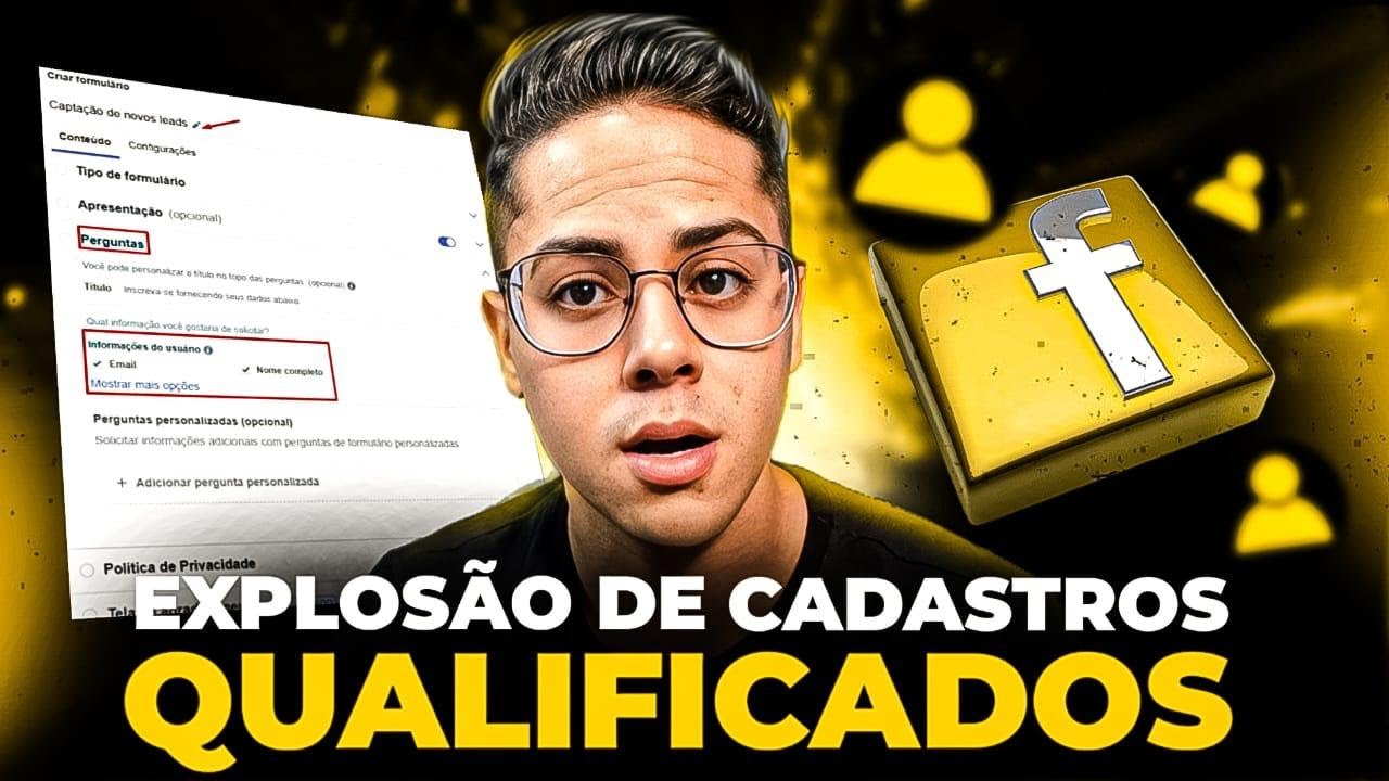 Campanha de Cadastro com Formulário no Facebook | Passo a passo (ATUALIZADO)