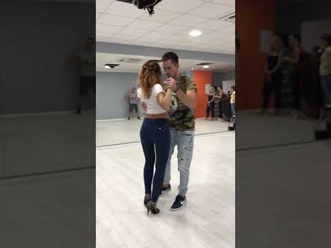 Kizomba afterclass demo - Gennady Dmitriev & Anna Kamenshchikova