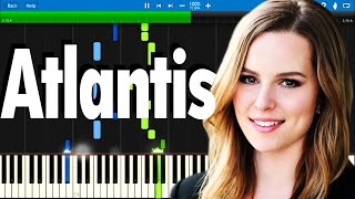 Bridgit Mendler - Atlantis ft. Kaiydo | Synthesia Piano Tutorial