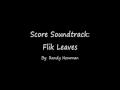 PS2 Movies Score Soundtrack: Flik Leaves