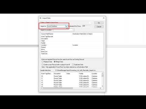 Importing Home Inventory Data from CSV Files