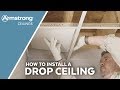 How To Install A Drop Ceiling Armstrong Ceilings For The Home