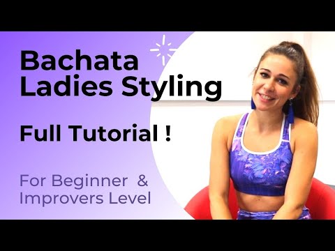 Bachata Lady Styling TUTORIAL fOR BEGINNERS | Kewin Cosmos - COMO LOS 90s ft Dj York & Manuel Citro
