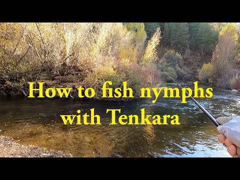 How to nymph fish with Tenkara
