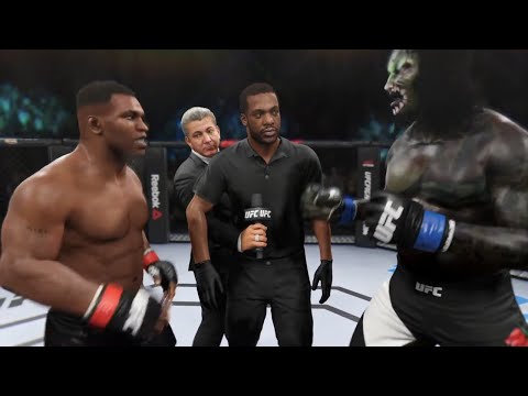 Mike Tyson vs. Swamp Monster - EA Sports UFC 2 - Crazy UFC 👊🤪