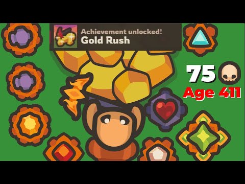 Taming.io - Gold Rush Achievement & Age 411!!!