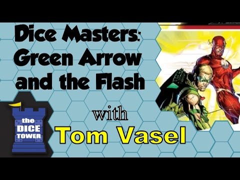 Dicemasters Green Arrow The Flash Review - with Tom Vasel